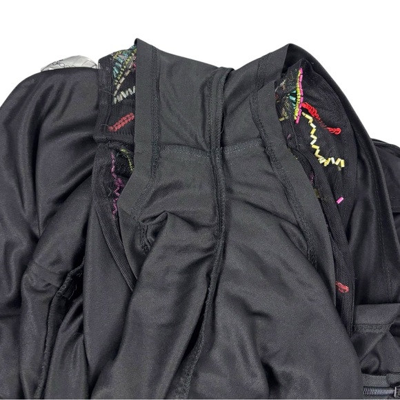 ASOS NEON BEAD EMBELLISHED ART DECO GEOMETRIC ONE SHOULDER PARTY ROMPER JUMPSUIT - Picture 15 of 16